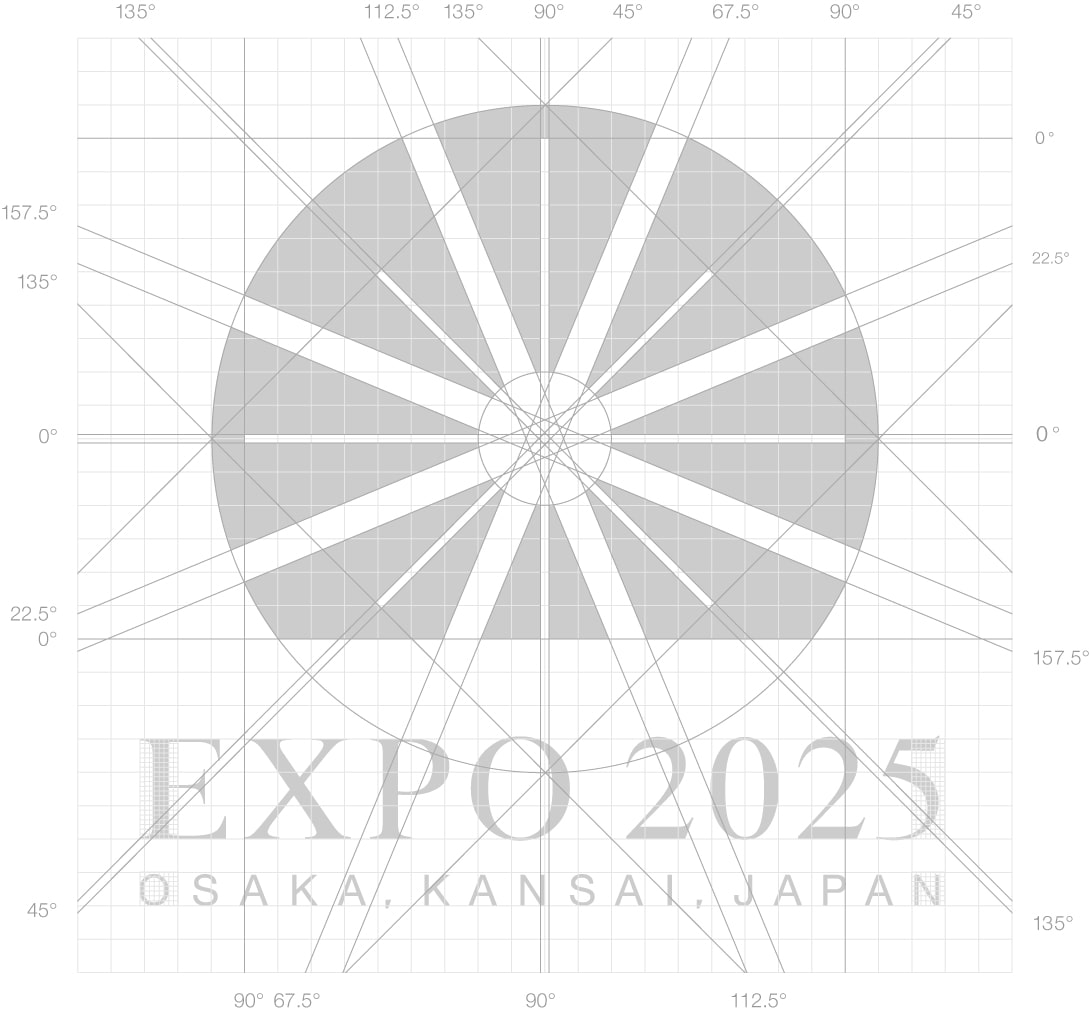 大阪万博ロゴマーク 詳細1