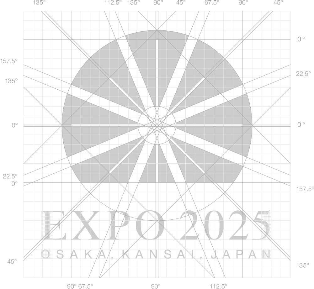 大阪万博ロゴマーク 詳細1