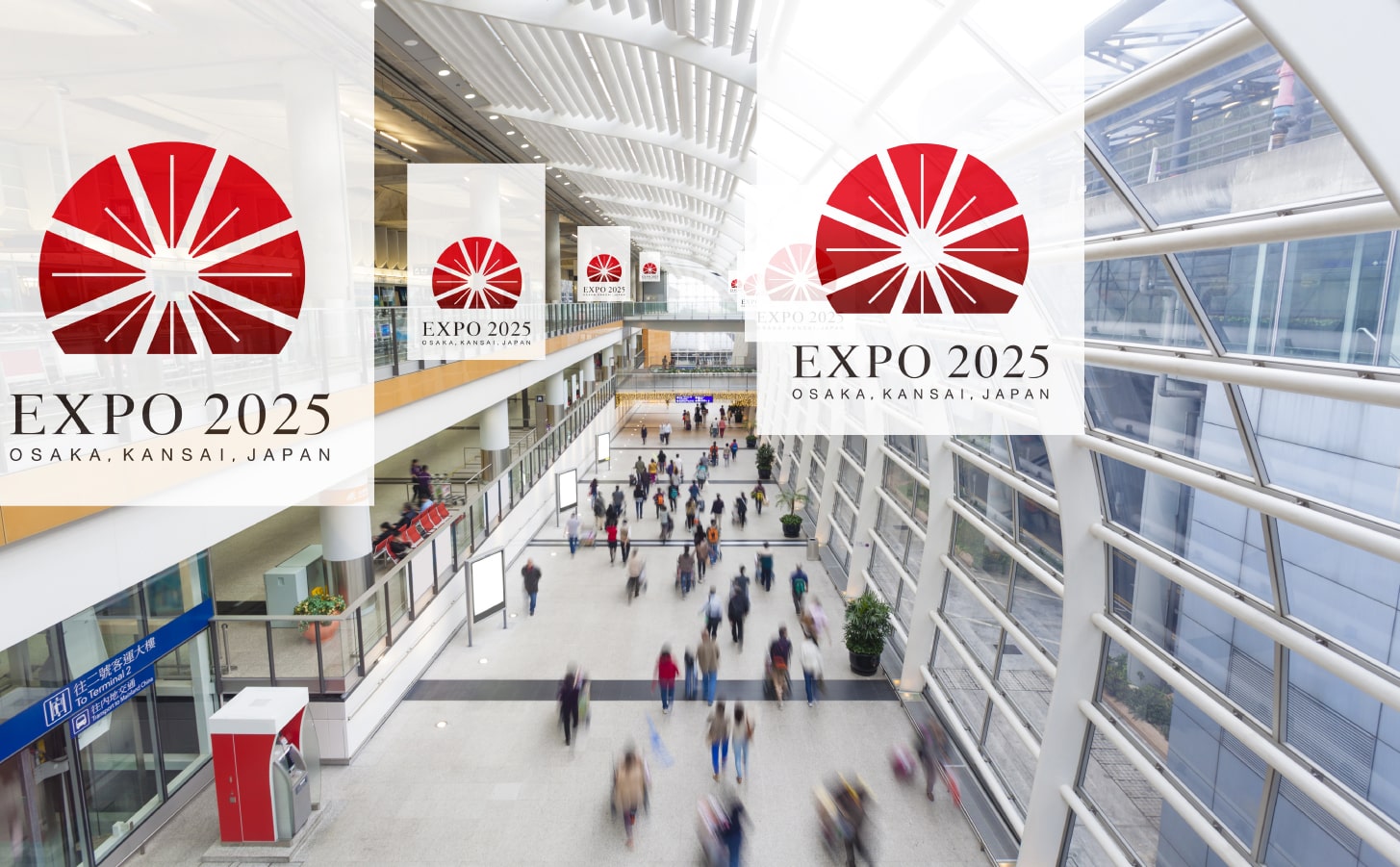 大阪万博ロゴマーク 展開案4
