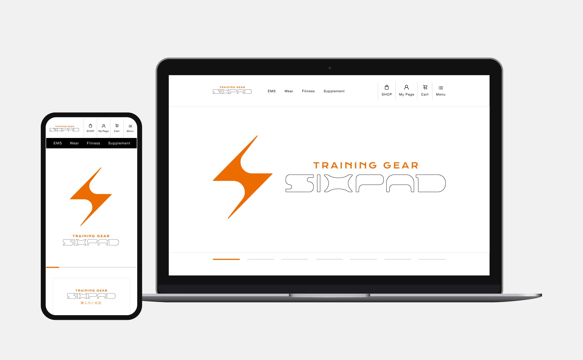 SIXPADシンボルマーク 展開案2